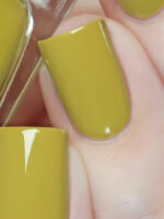 Dark Yellow Cream Polish