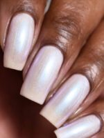 Sheer White Sparkle Polish