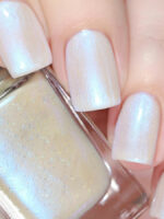 Sheer White Sparkle Polish