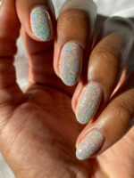 Silver Holo Nail Polish