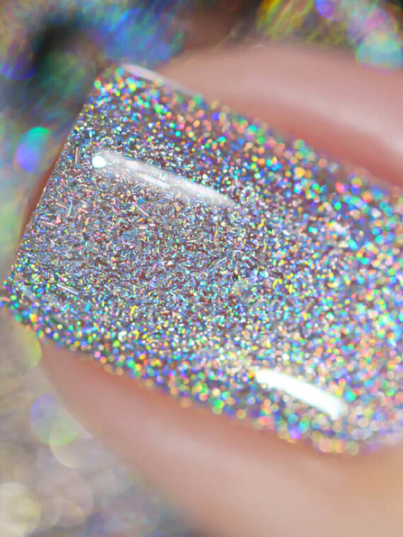 Silver Holo Nail Polish