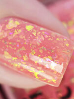Glitter Pink Nail Polish