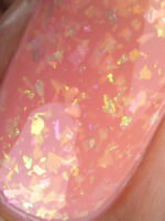 Glitter Pink Nail Polish