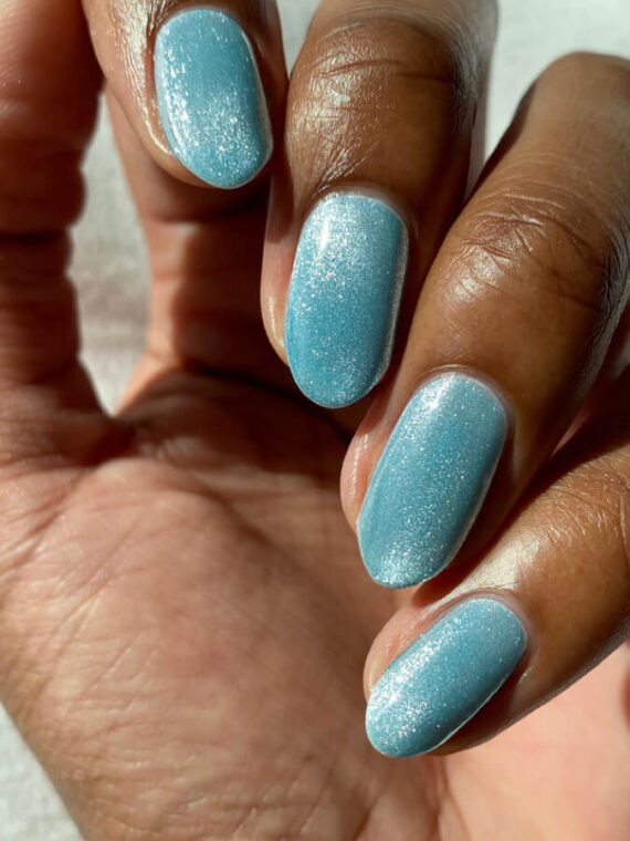 Sky Blue Nail Polish